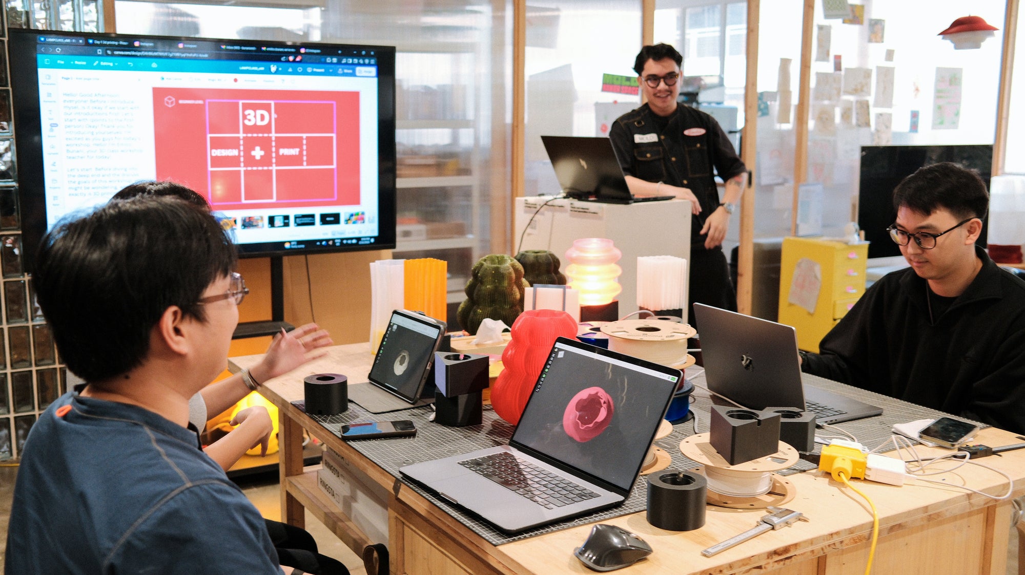 3D in 3 Days - 3D Lamp Making (Ages 15+)