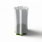 clear + transparent olive green