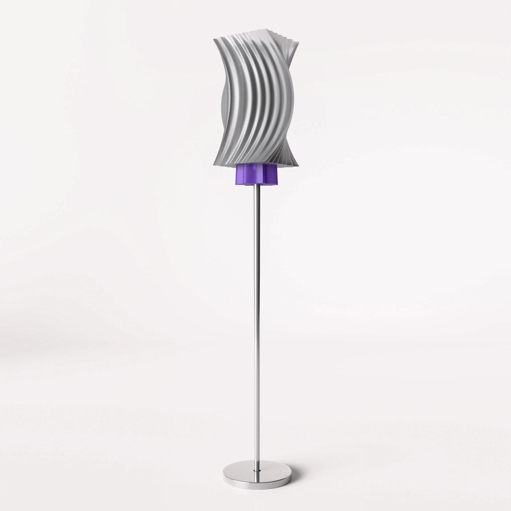 translucent black + purple
