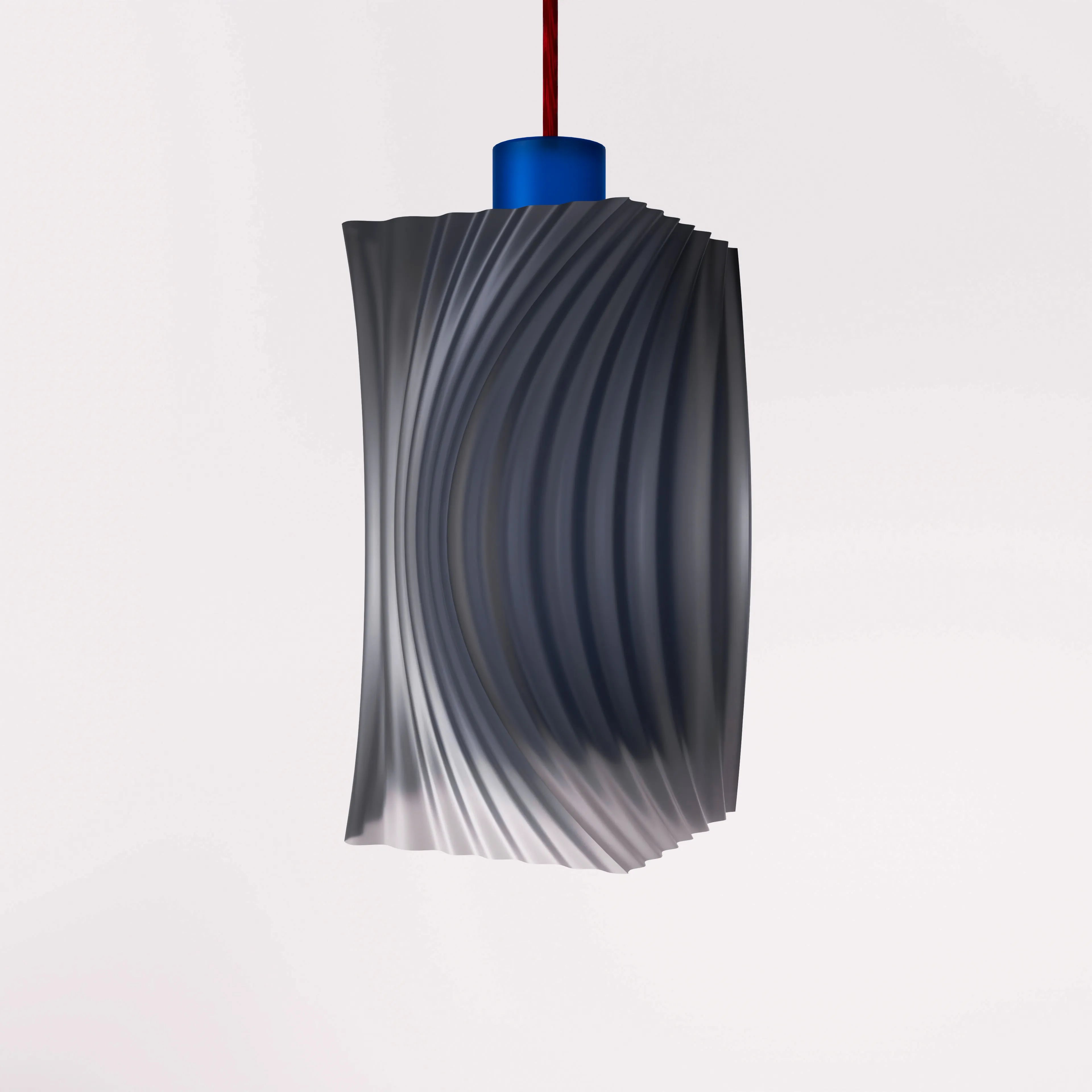 translucent black + blue