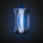 translucent black + blue