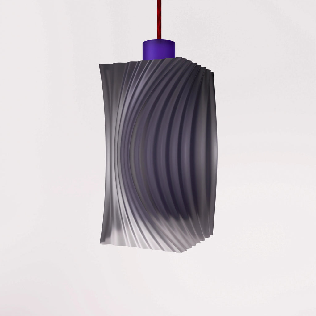 translucent black + purple