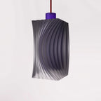 translucent black + purple
