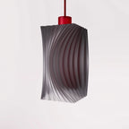 translucent black + red